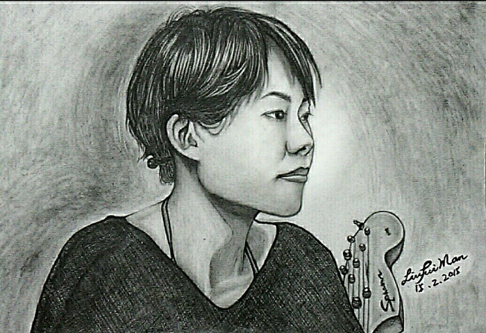 < 17 years old >Self portrait